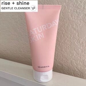 New Saturday Skin Rise + Shine Gentle Cleanser Face Wash 4.05 fl oz